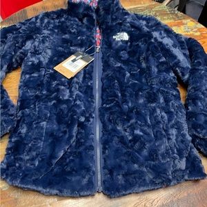 NWT North Face Youth Girls Reversible Jacket